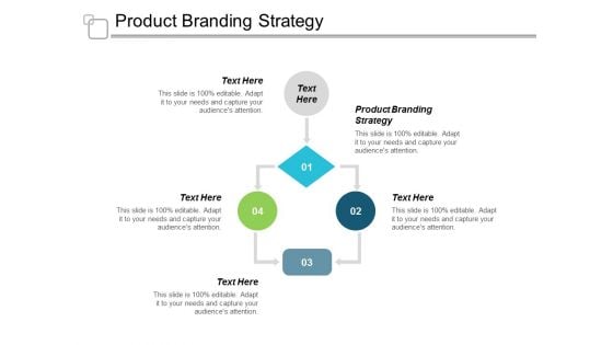 Product Branding Strategy Ppt Powerpoint Presentation Infographics Deck Cpb