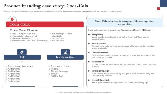 Product Branding To Enhance Product Branding Case Study Coca Cola Guidelines PDF