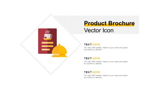 Product Brochure Vector Icon Ppt PowerPoint Presentation Styles Professional