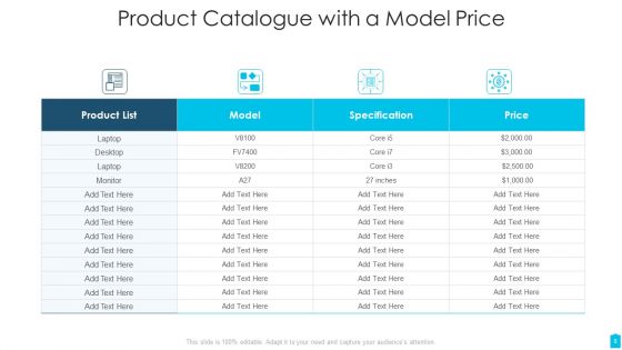 Product Catalogue Ppt PowerPoint Presentation Complete Deck With Slides