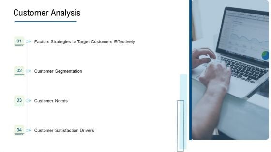 Product Commercialization Action Plan Customer Analysis Formats PDF