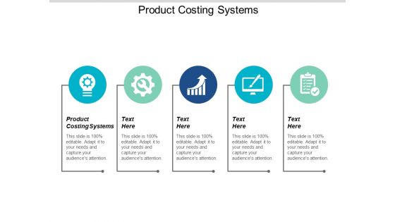 Product Costing Systems Ppt PowerPoint Presentation Outline Tips Cpb