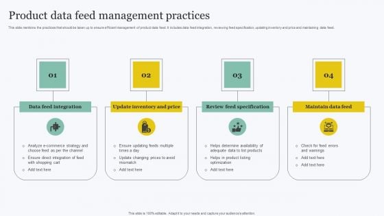 Product Data Feed Management Practices Rules PDF Product Data Feed Management Practices Rules PDF
