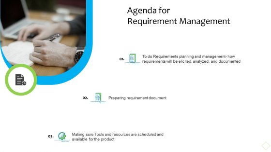 Product Demand Administration Agenda For Requirement Management Ideas PDF