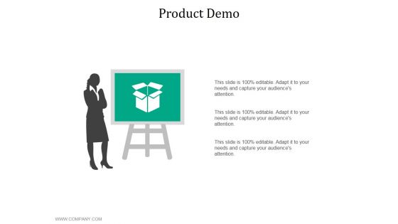 Product Demo Ppt PowerPoint Presentation Icon Professional