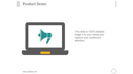 Product Demo Ppt PowerPoint Presentation Pictures