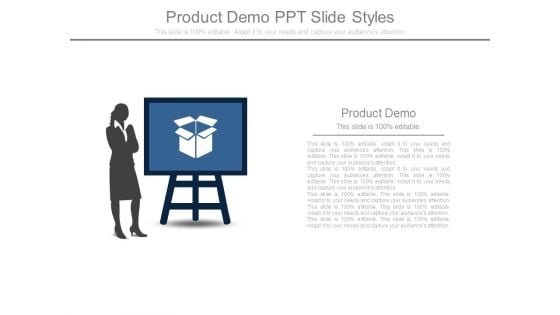 Product Demo Ppt Slide Styles