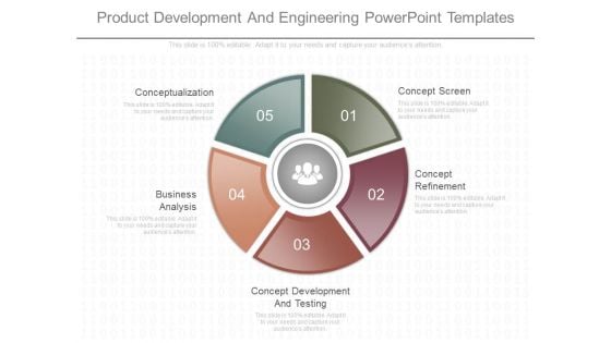 Product Development And Engineering Powerpoint Templates