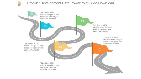 Product Development Path Powerpoint Slide Download Product Development Path Powerpoint Slide Download