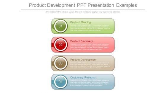 Product Development Ppt Presentation Examples