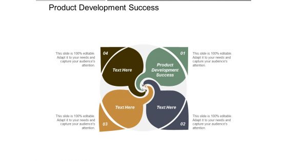 Product Development Success Ppt PowerPoint Presentation Layouts Designs