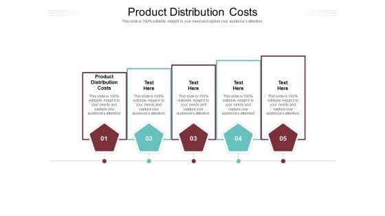 Product Distribution Costs Ppt PowerPoint Presentation Inspiration Graphics Design Cpb Pdf