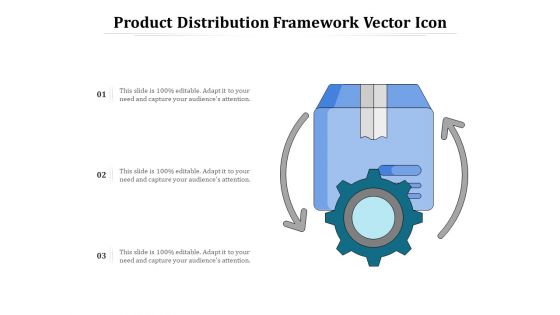 Product Distribution Framework Vector Icon Ppt PowerPoint Presentation Pictures Professional PDF