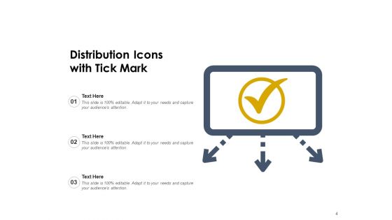 Product Distribution Icon Gear Arrow Ppt PowerPoint Presentation Complete Deck