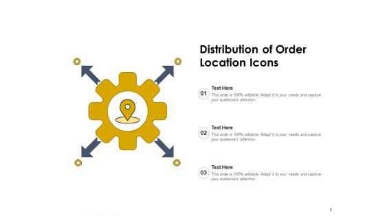 Product Distribution Icon Gear Arrow Ppt PowerPoint Presentation Complete Deck