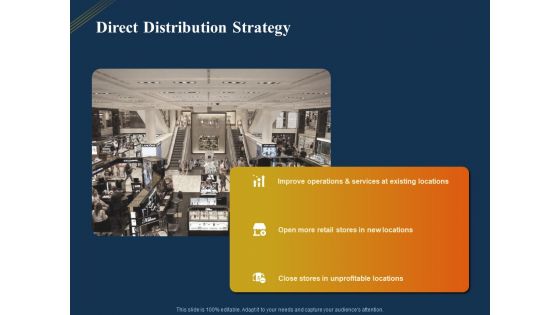 Product Distribution Sales And Marketing Channels Direct Distribution Strategy Ppt Pictures Background PDF