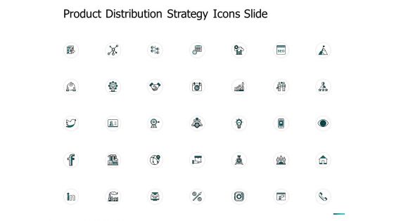 Product Distribution Strategy Icons Slide Arrows Ppt PowerPoint Presentation Icon Slide Portrait