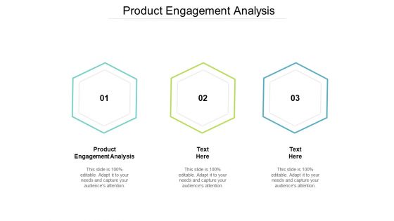 Product Engagement Analysis Ppt PowerPoint Presentation Summary Gridlines Cpb