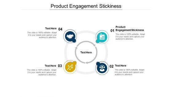 Product Engagement Stickiness Ppt PowerPoint Presentation Outline Deck Cpb Pdf