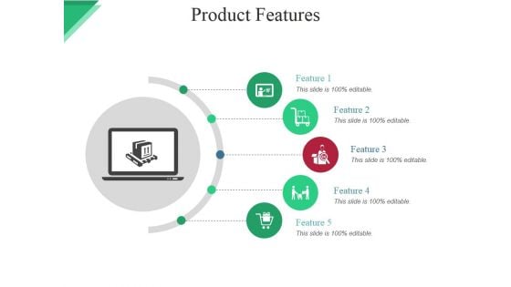 Product Features Ppt PowerPoint Presentation Infographics Microsoft