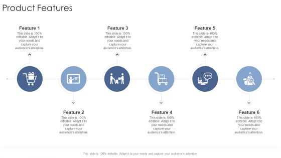 Product Features Slide2 Startup Business Strategy Ppt Styles Infographic Template PDF Product Features Slide2 Startup Business Strategy Ppt Styles Infographic Template PDF