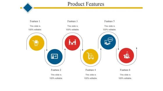 Product Features Template 1 Ppt PowerPoint Presentation Outline Example