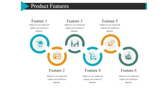 Product Features Template 1 Ppt PowerPoint Presentation Portfolio Graphics