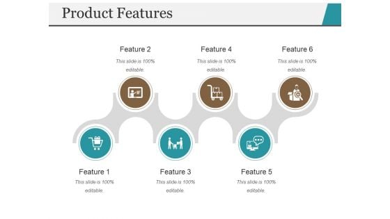 Product Features Template 2 Ppt PowerPoint Presentation Portfolio Graphics Template