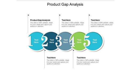 Product Gap Analysis Ppt PowerPoint Presentation Infographic Template Slide Portrait Cpb