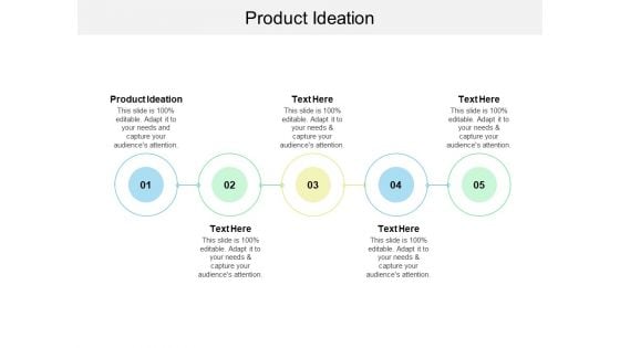 Product Ideation Ppt PowerPoint Presentation Infographics Graphics Tutorials Cpb