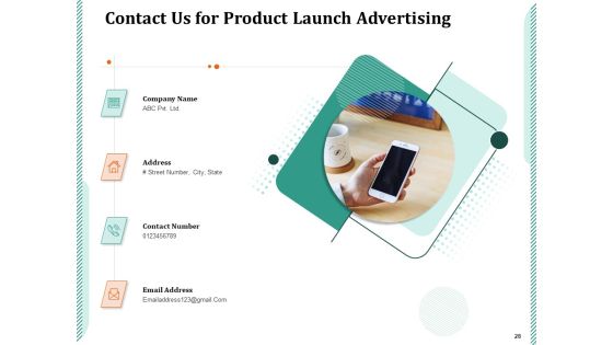 Product Launch Advertising Proposal Ppt PowerPoint Presentation Complete Deck With Slides Slide28