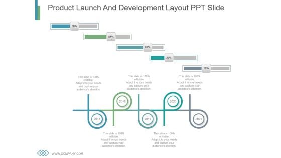 Product Launch And Development Layout Ppt Slide