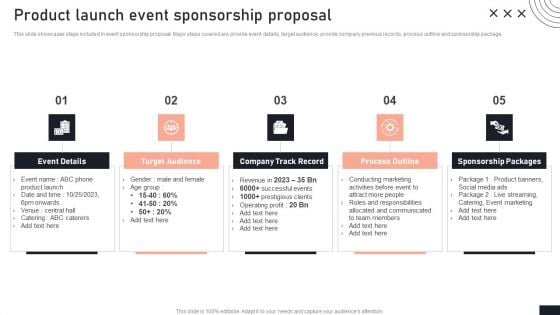 Product Launch Event Sponsorship Proposal Stakeholder Engagement Plan For Launch Event Formats PDF Product Launch Event Sponsorship Proposal Stakeholder Engagement Plan For Launch Event Formats PDF