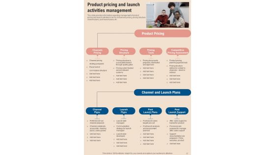 Product Launch Management Playbook Template