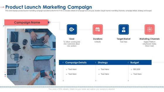 Product Launch Marketing Campaign Ppt Portfolio Layout PDF