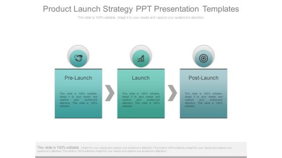 Product Launch Strategy Ppt Presentation Templates