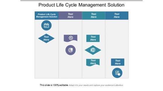 Product Life Cycle Management Solution Ppt PowerPoint Presentation Show Influencers