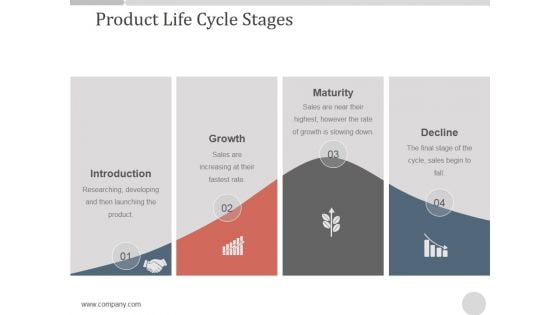 Product Life Cycle Stages Ppt PowerPoint Presentation Diagrams