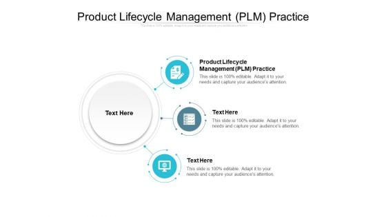 Product Lifecycle Management PLM Practice Ppt PowerPoint Presentation Infographics Design Inspiration Cpb