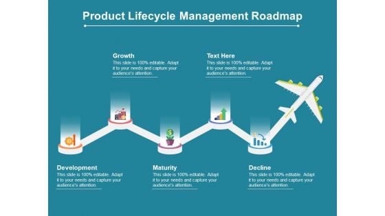 Product Lifecycle Management Roadmap Ppt PowerPoint Presentation Pictures Slideshow PDF