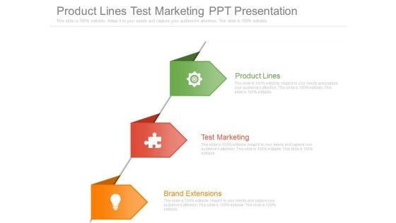 Product Lines Test Marketing Ppt Presentation