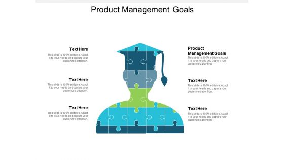 Product Management Goals Ppt PowerPoint Presentation Slides Sample Cpb