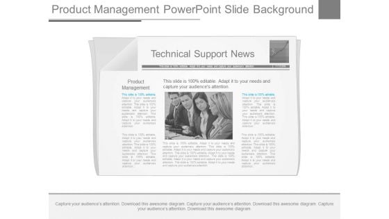 Product Management Powerpoint Slide Background