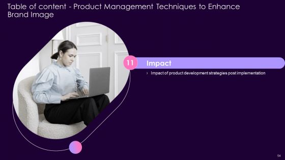 Product Management Techniques To Enhance Brand Image Ppt PowerPoint Presentation Complete Deck With Slides