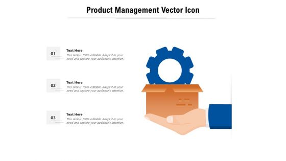 Product Management Vector Icon Ppt PowerPoint Presentation Ideas Layout PDF