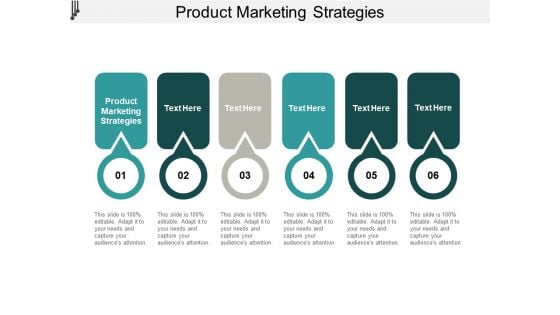 Product Marketing Strategies Ppt PowerPoint Presentation Show Designs Cpb