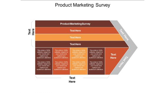 Product Marketing Survey Ppt PowerPoint Presentation Outline Deck