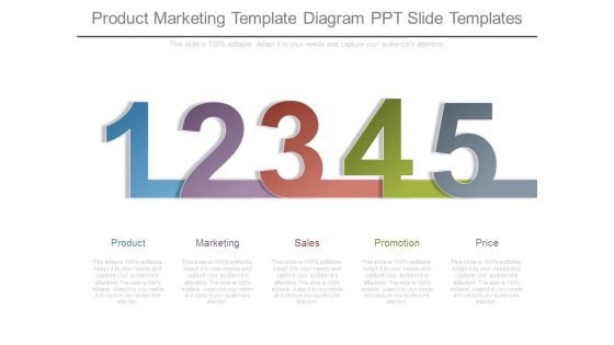 Product Marketing Template Diagram Ppt Slide Templates