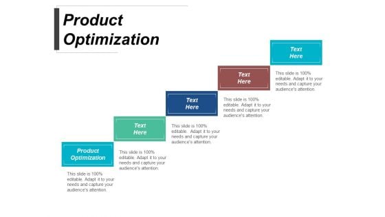 Product Optimization Ppt PowerPoint Presentation Infographics Show Cpb