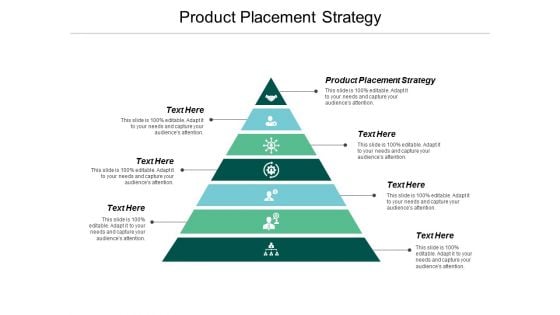 Product Placement Strategy Ppt Powerpoint Presentation Gallery Model Cpb